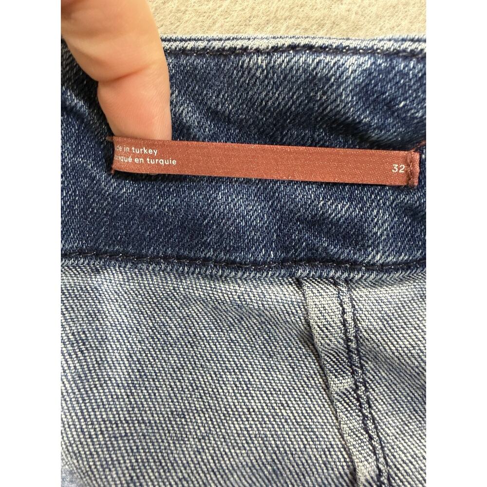 Pilcro The Skipper Jeans Womens 32 Anthropologie High Rise Wide Leg Patch Pocket - Picture 9 of 13